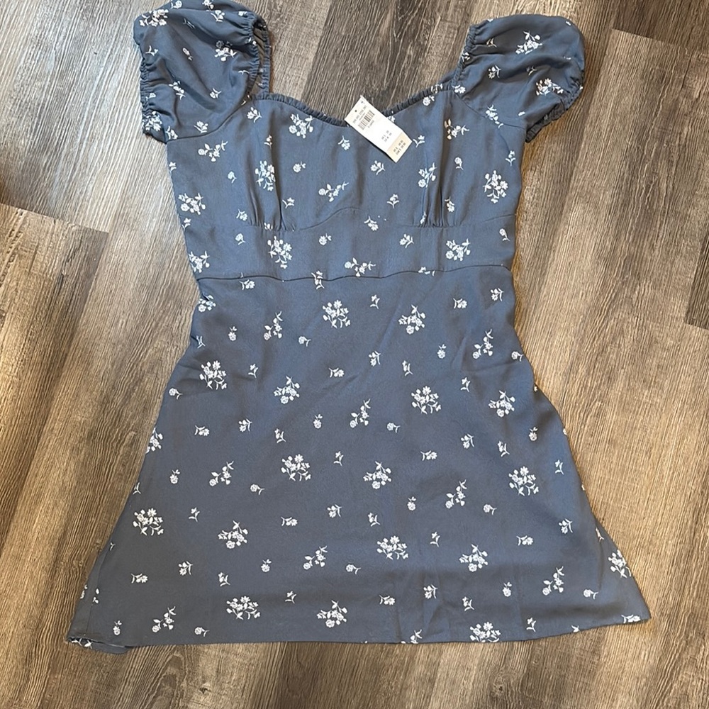 Floral Puff Sleeve Dress